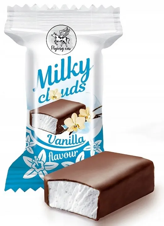 Delikatna pianka cukierki w mlecznej czekoladzie 1 kg