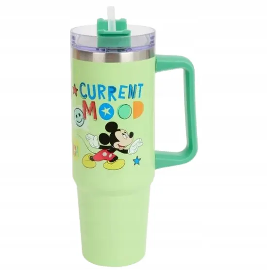 TERMICZNA DISNEY MYSZKA MIKI 900 ML BIDON TERMOS STALOWY