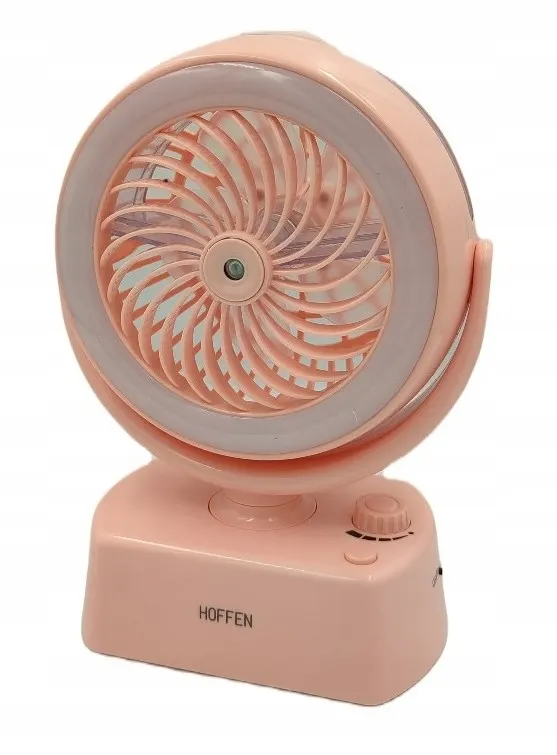 Wentylator stołowy Hoffen AD-1025 różowy