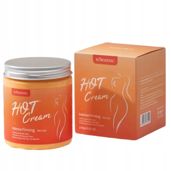 Krem do ciała Kormesic termoaktywny naturalny Ginger Hot Cream 250g
