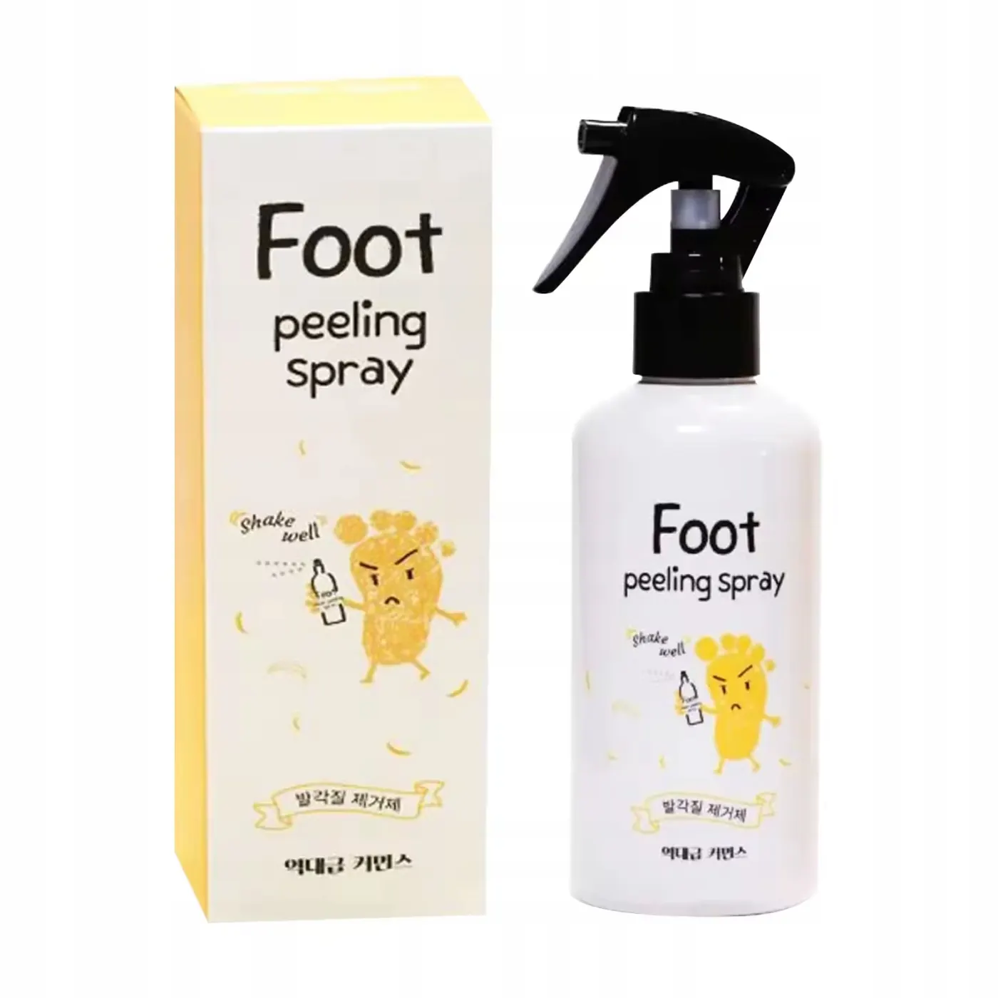 Peeling do stóp enzymatyczny spray OUHOE 200 ml