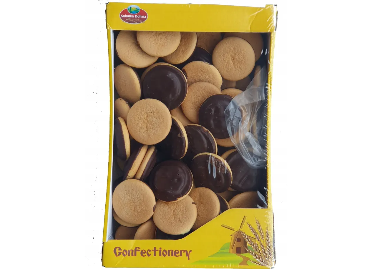 Galicja biszkopty z galaretką pomarańczową 1 kg 5%