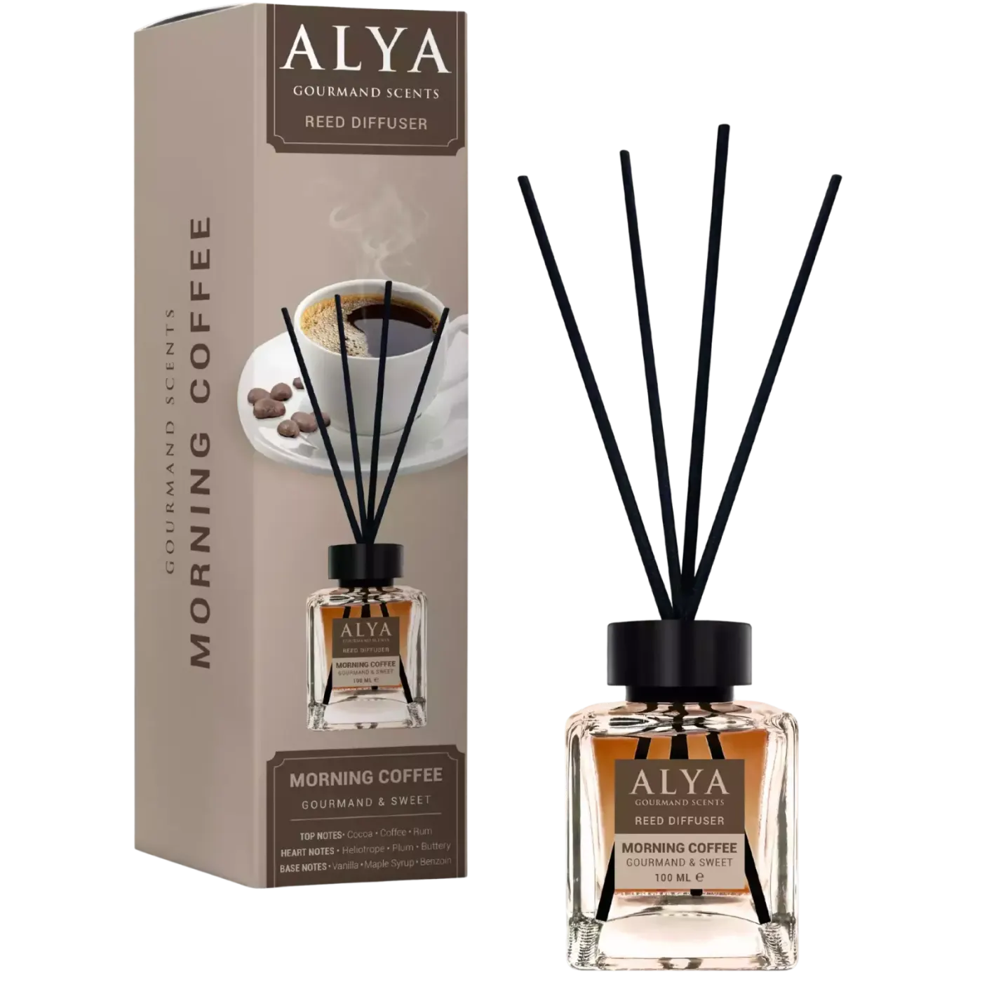 Alya Gourmand Patyczki Zapachowe Morning Coffee 100ml