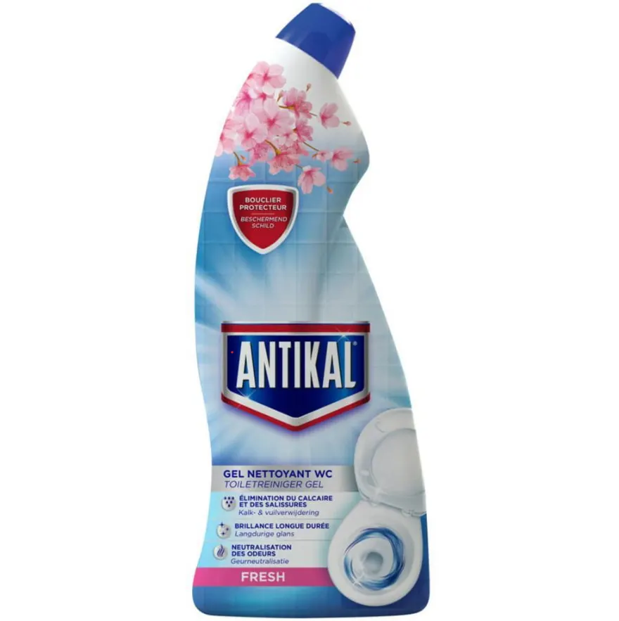 Antikal FRESH żel na kamień do wc 750ml