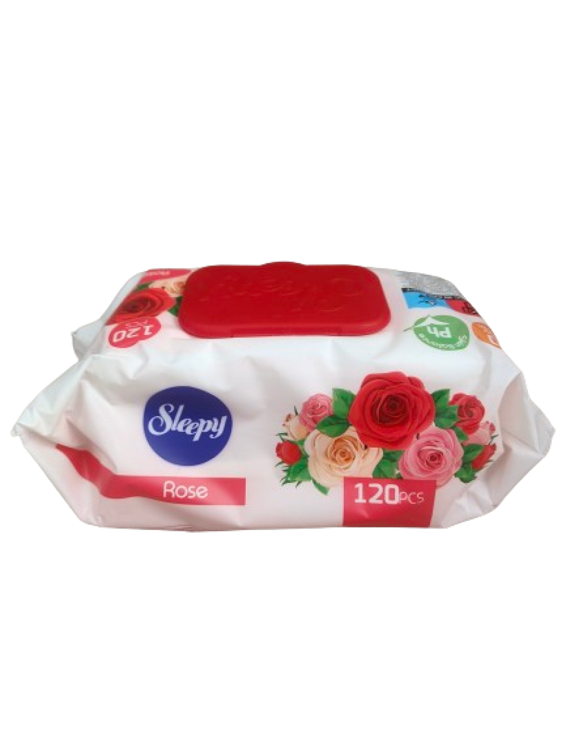 Chusteczki Sleepy Róża