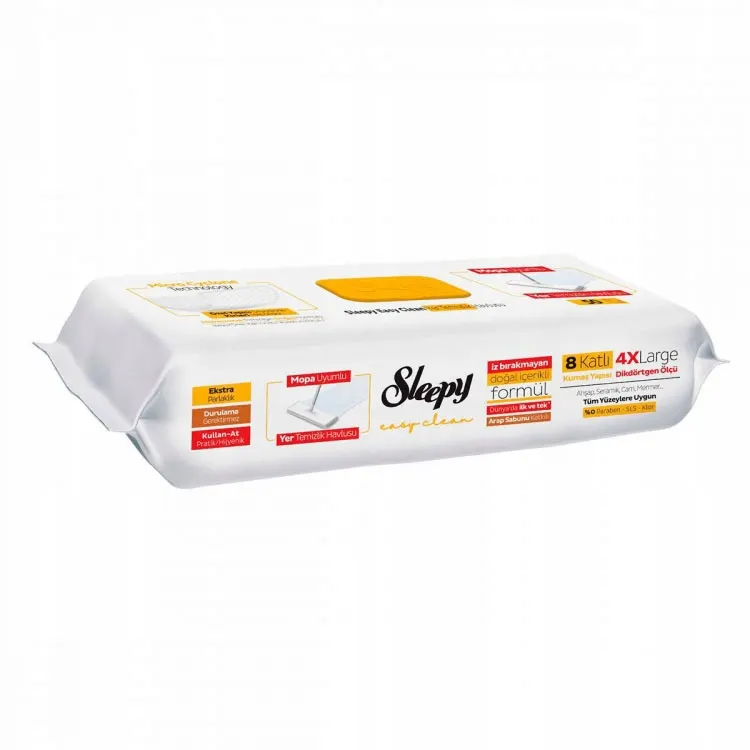 ŚCIERKI do podłogi Sleepy żółte