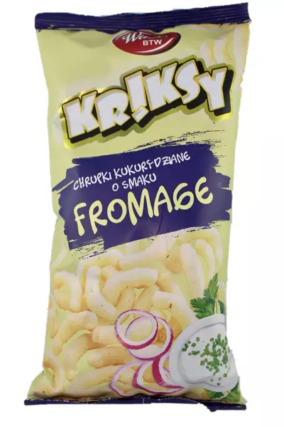 Kriksy kukurydziane fromage 60g 5%