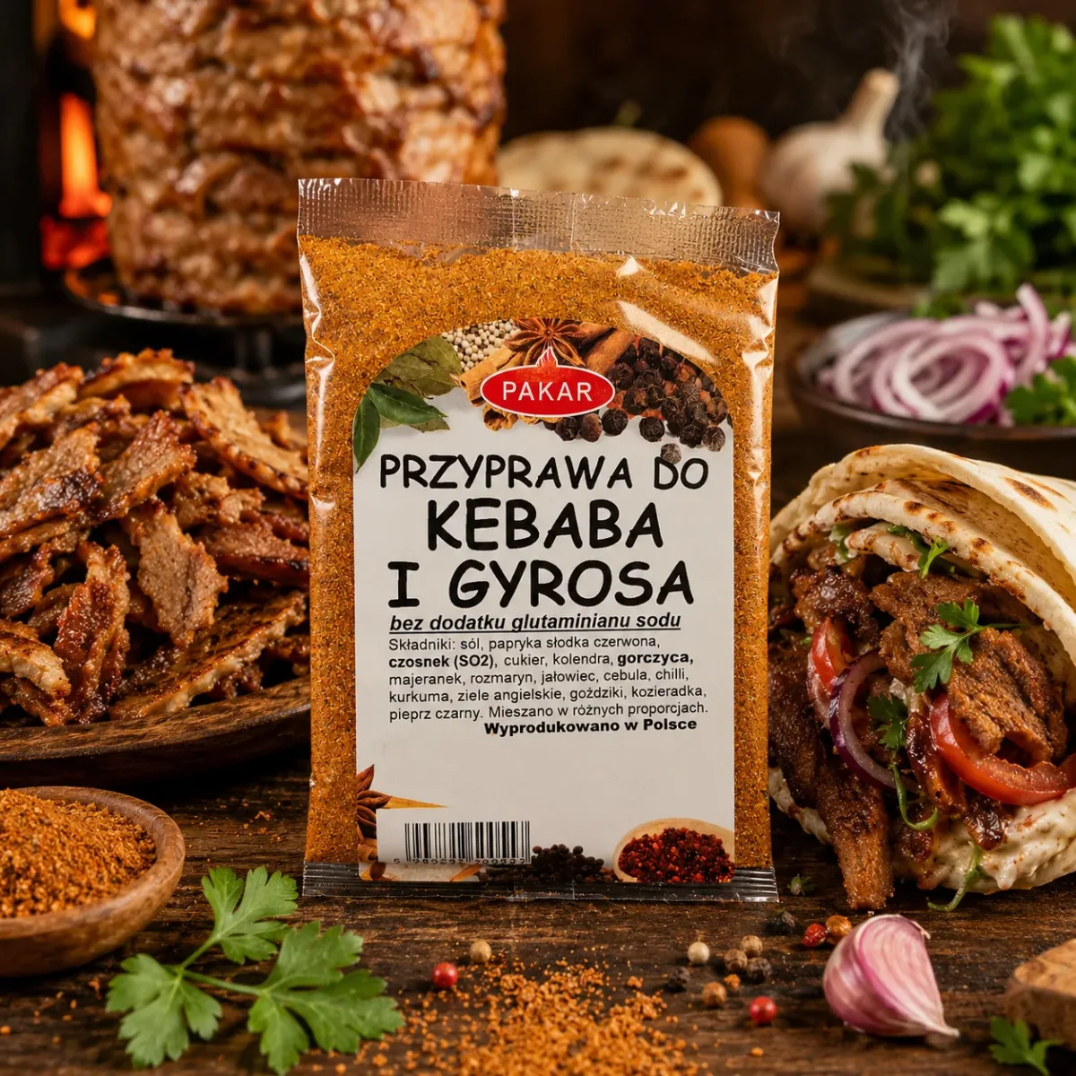 Przyprawa do kebaba i gyrosa 50g 8%