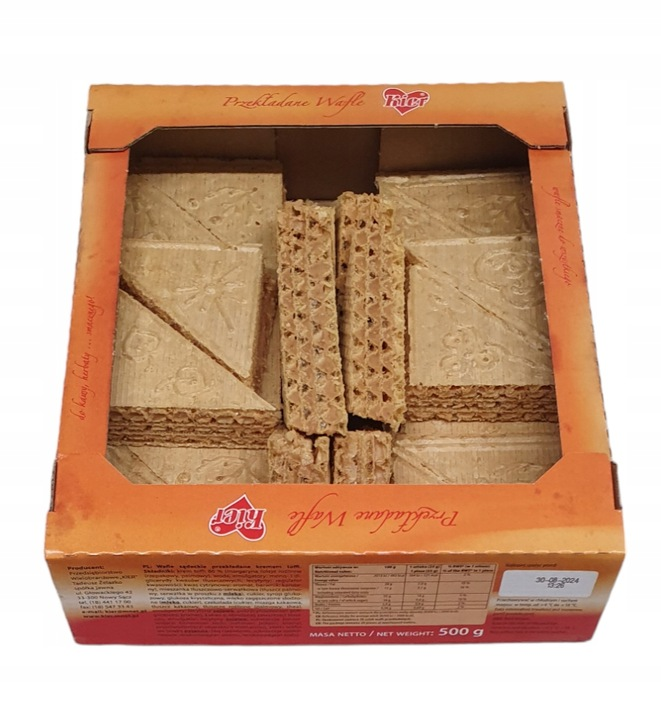 Kier Wafle Sądeckie o smaku TOFFI 500g 5%
