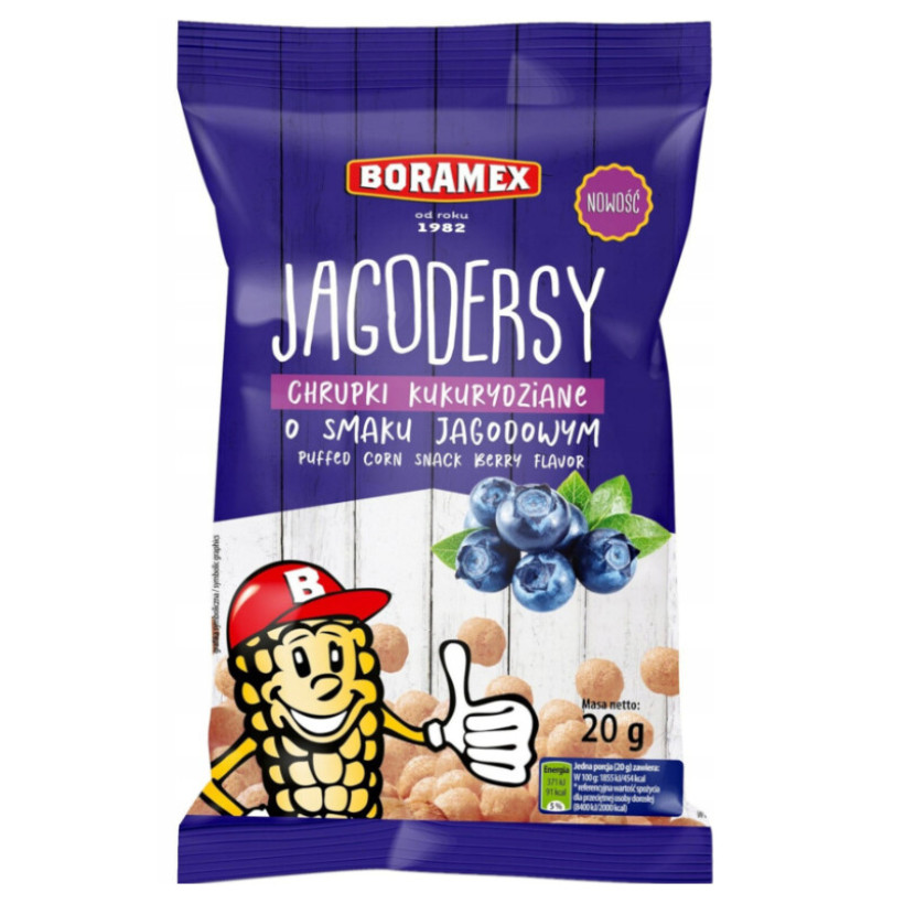 Boramex Chrupki Jagodersy 5%