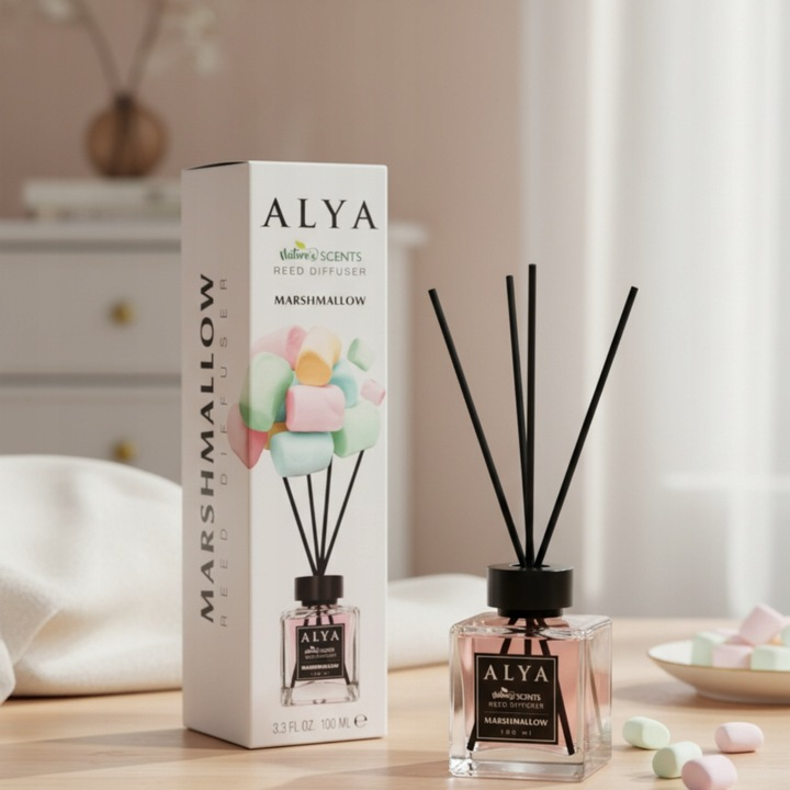 ALYA NATURE 100ML PATYCZKI MARSHMALLOW