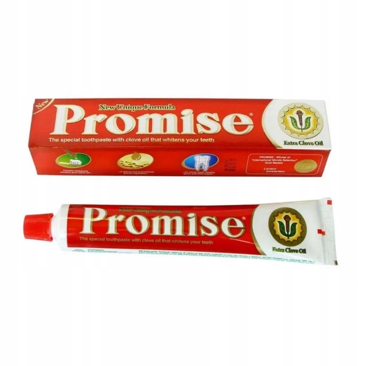 Mattes Promise pasta do zębów z olejkiem goździkowym 150g
