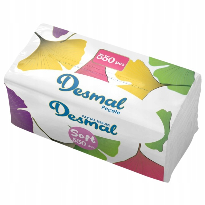 Desmal Soft 550 miękkie chusteczki higieniczne do nosa,twarzy