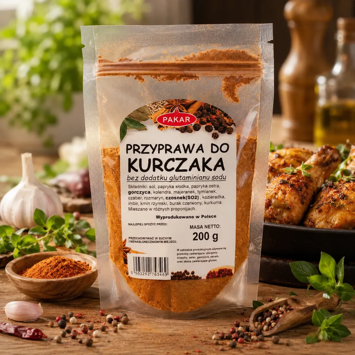 Przyprawa do kurczaka 200g 8%