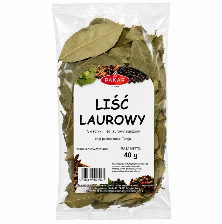 Liść laurowy 40g 8%