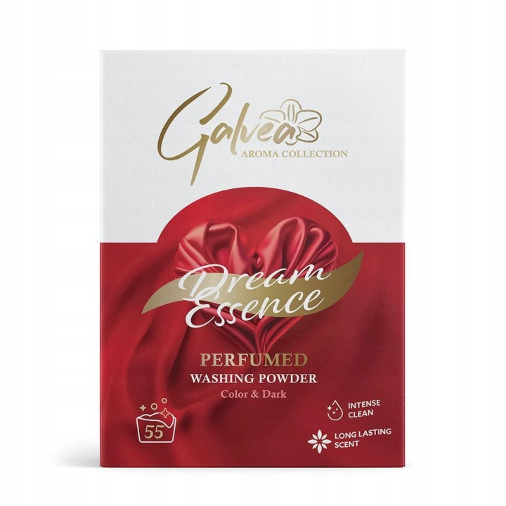 GALVEA perfumowany proszek do prania 55 prań 2,5kg Dream Essence Color Dark