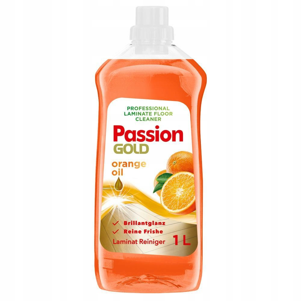 PŁYN DO PANELI Z Olejkiem Pomarańczowym Passion Gold 1l Professional