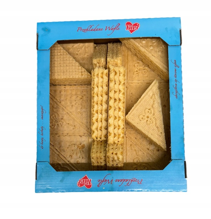 Kier Wafle Sądeckie o smaku ŚMIETANKOWYM 500 g 500g 5%