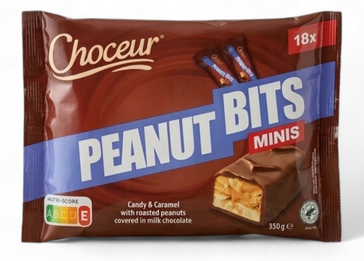 Choceur Peanut Bits Minis 350g 23%