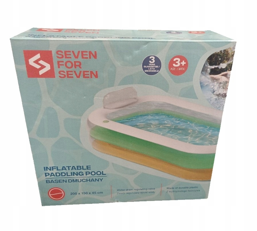 Basen dmuchany 200x150x45