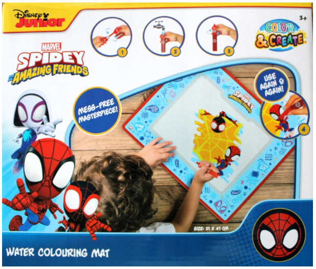 Mata wodna do malowania SpiderMan